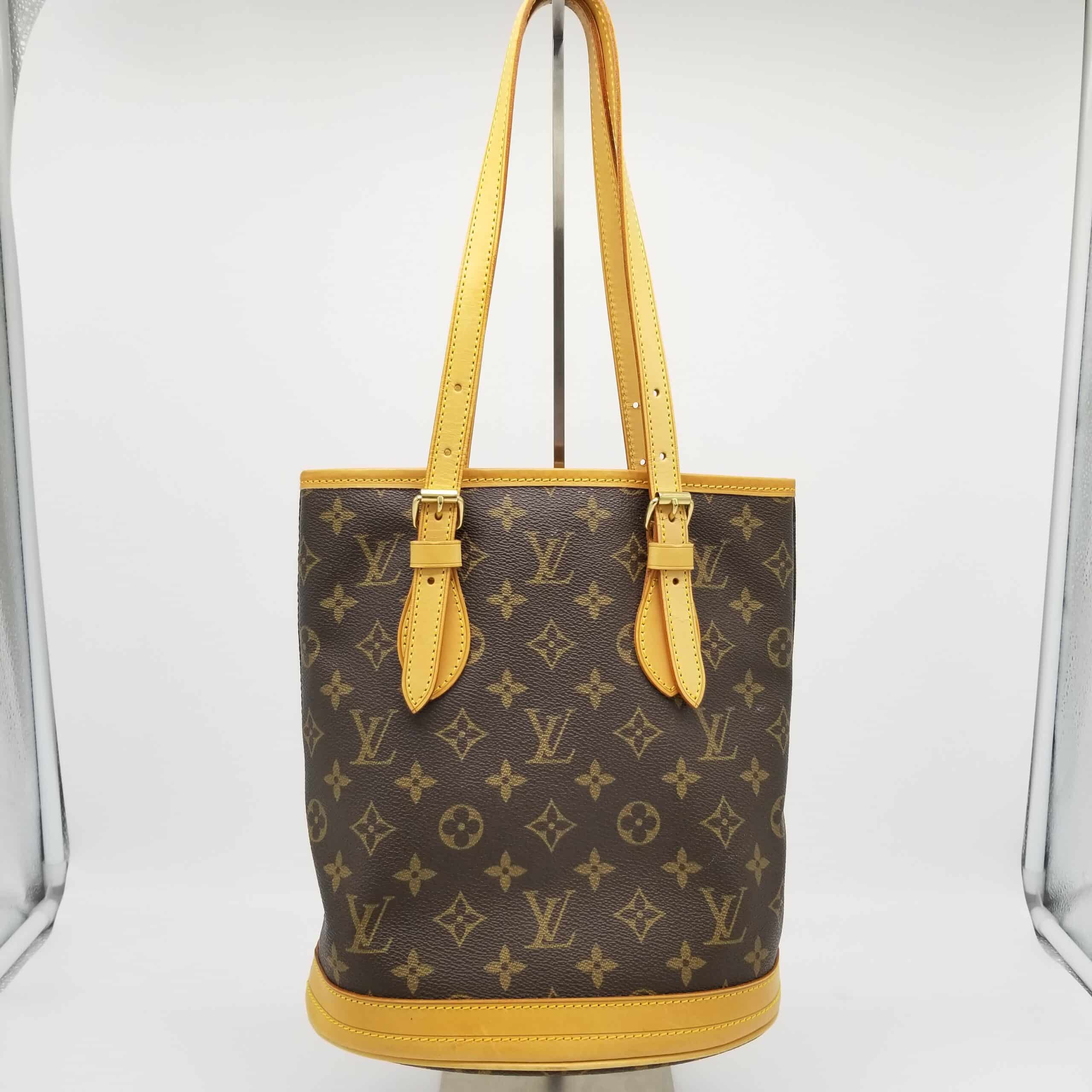 LOUIS VUITTON バゲットGM 補修品 ルイヴィトン バケットGM モノグラム トートバッグ 補修品