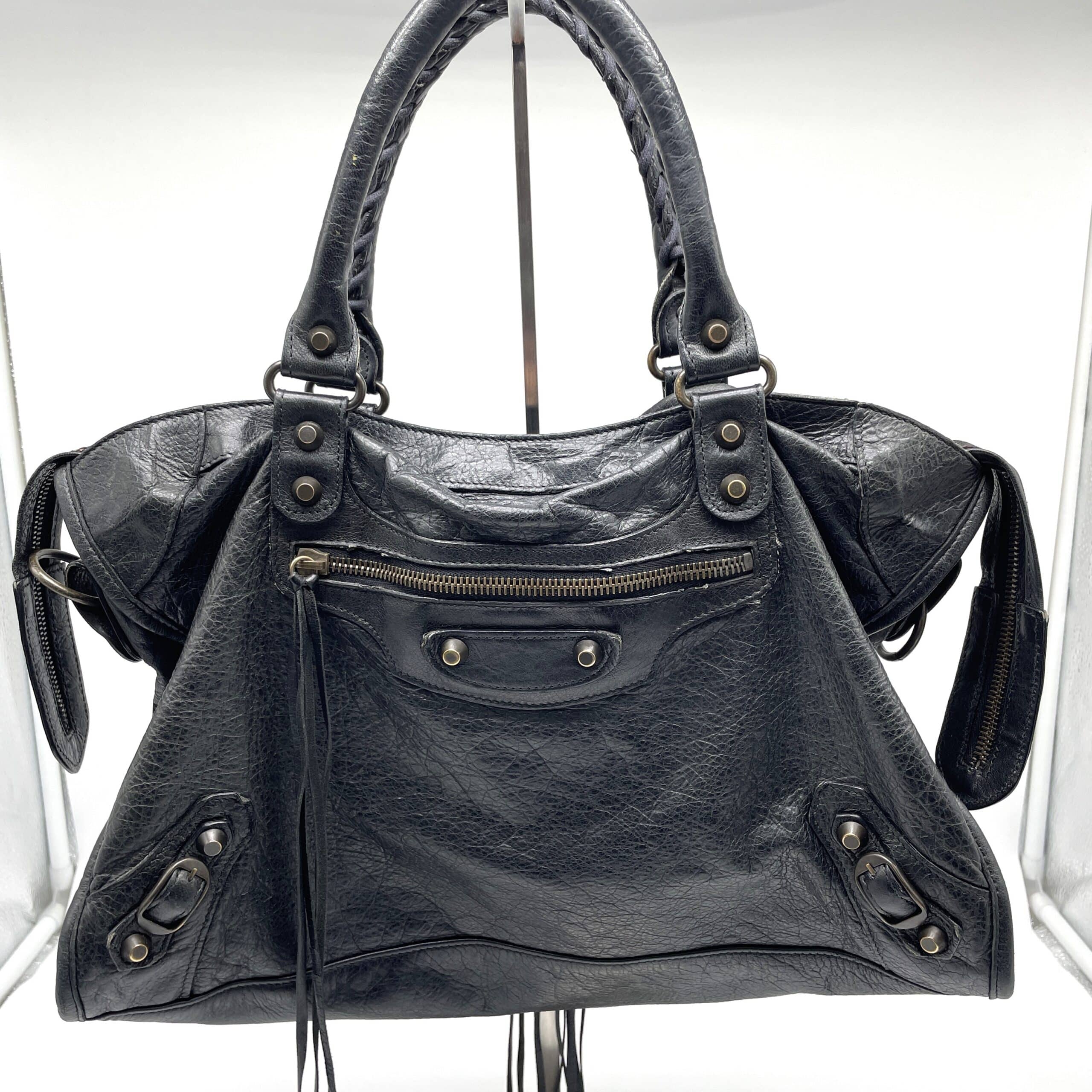 Balenciagaハンドル修理 | 高級バッグのリペア・修理専門プロショップ 